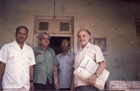 Wagh, S.B. Kolpe, unkown, Alfred de Grazia, Bombay 1985