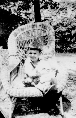 Sebastian and Alfred de Grazia, Chicago, 1920.